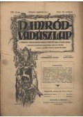 Kittenberger Kálmán - Nimród-Vadászlap 1921. szept. 1.