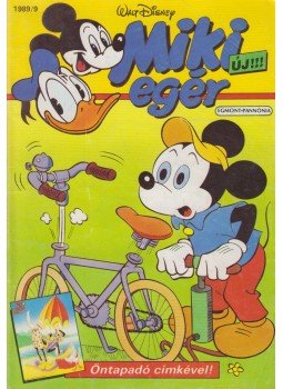 Walt Disney - Miki egér 1989/9., Budapest 1989 antikvár könyv