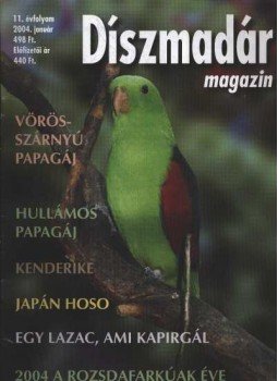 - Díszmadár magazin 2004. év - Díszmadár magazin 2004. év, Szombathely 2004 antikvár könyv