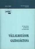 Dr. Varga Sándor,Bedő Gyula,Lőrinczi Gyula dr. - Vállalkozások gazdaságtana