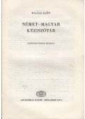 Halász Előd - Német-magyar kéziszótár