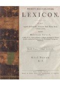 Márton József - Német-Magyar-Deák Lexicon. I. (A-J.)