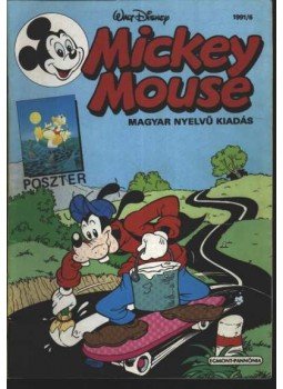 Walt Disney - Mickey Mouse 1991/6. Walt Disney - Mickey Mouse 1991/6., Budapest 1991 antikvár könyv