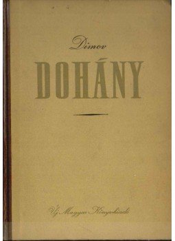 Dimov, Dimiter - Dohány Dimov, Dimiter - Dohány, Budapest 1955 antikvár könyv