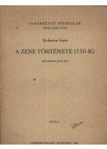 Kelemen Imre - A zene története 1750-ig