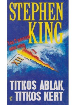 Stephen King - Titkos ablak, titkos kert, Budapest 1996 antikvár könyv