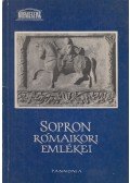Póczy Klára - Sopron rómaikori emlékei