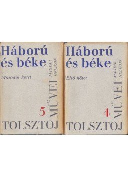 Lev Tolsztoj - Háború és béke I-II. Lev Tolsztoj - Háború és béke I-II., Budapest 1965 antikvár könyv