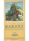 Dr. Hegyi Gyula,Domokos György - A Bakony turistatérképe