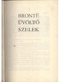 Emily Brontë - Üvöltő szelek Emily Brontë - Üvöltő szelek, Budapest 1971 antikvár könyv