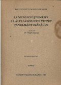 Telegdi Zsigmond - Szöveggyűjtemény az általános nyelvészet tanulmányozásához