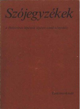 Stenczer Ferenc - Szójegyzékek Stenczer Ferenc - Szójegyzékek, Budapest 1983 antikvár könyv