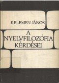 Kelemen János - A nyelvfilozófia kérdései