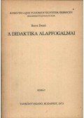 Boros Dezső - A didaktika alapfogalmai