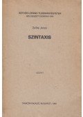 Zsilka János - Szintaxis