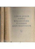 Gábor Andor - Miréio-Roland ének és kisebb műfordítások I-II. kötet