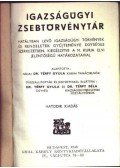 Térfy Béla,Térfy Gyula - Igazságügyi zsebtörvénytár