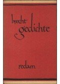 Brecht, Bertolt - Gedichte