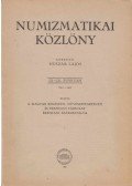Huszár Lajos - Numizmatikai közlöny LX-LXI. évfolyam