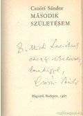 Csoóri Sándor - Második születésem