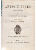 Puskin Sándor, [Alekszandr Szergejevics] - Anyégin Eugén