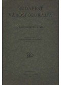Dr. Haltenberger Mihály - Budapest városföldrajza (dedikált)