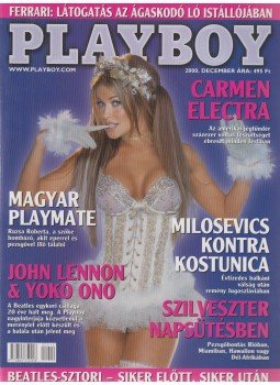 Pósa Árpád - Playboy 2000. december Pósa Árpád - Playboy 2000. december, Budapest 2000 antikvár könyv