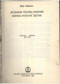 Kelemen Béla - Román-magyar szótár