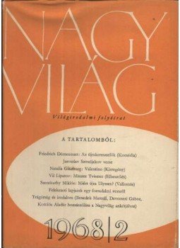 Több szerző - Nagyvilág 1968. év I-XII. szám (teljes)