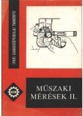 Fábián Tibor,Tarcai László - Műszaki mérések II.