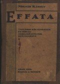 Molnár Károly - Effata