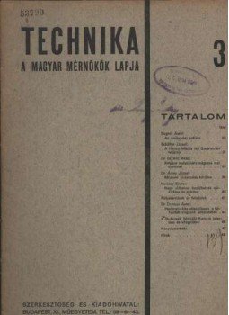 Pattantyús Á. Géza - Technika 3. Pattantyús Á. Géza - Technika 3., Budapest 1936 antikvár könyv