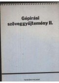 Kökény Sándorné - Gépírási szöveggyűjtemény II.