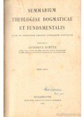Schütz Antal - Summarium Theologiae dogmaticae et Fundamentalis