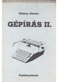 Kökény Sándor - Gépírás II.
