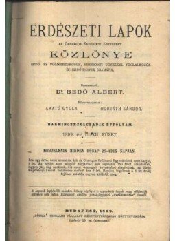 - Erdészeti Lapok Közlönye 1899. II. - Erdészeti Lapok Közlönye 1899. II., Budapest 1899 antikvár könyv