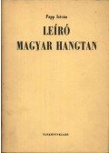 Papp István - Leíró magyar hangtan