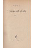 O'Henry - A visszaeső bűnös