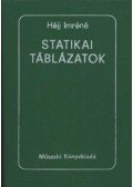 Héjj Imréné - Statikai táblázatok
