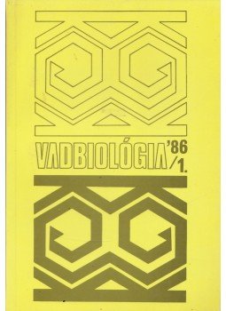 Dr. Nagy Emil - Vadbiológia '86/1 Dr. Nagy Emil - Vadbiológia '86/1, Gödöllő 1986 antikvár könyv