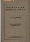 György Lajos - atirni - Kónyi János democritusa