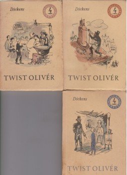 Charles Dickens - Twist Olivér I-III. kötet Charles Dickens - Twist Olivér I-III. kötet, Budapest 1959 antikvár könyv