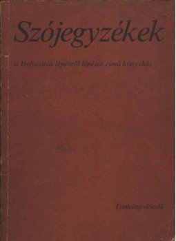 Stenczer Ferenc - Helyesírási szójegyzék