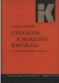 Komlós Aladár - Gyulaitól a marxista kritikáig