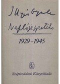 Illyés Gyula - Naplójegyzetek 1929-1945