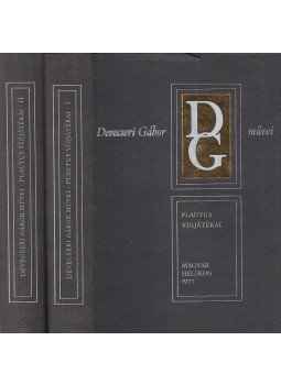 Plautus - Plautus vígjátékai I-II. Plautus - Plautus vígjátékai I-II., Budapest 1977 antikvár könyv