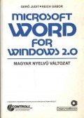 Gerő Judit - Reich Gábor - Microsoft Word for Windows 2.0