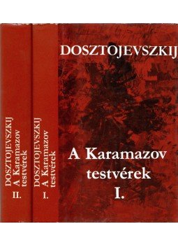 Dosztojevszkij, Fjodor Mihajlovics - A Karamazov testvérek I-II. Dosztojevszkij, Fjodor Mihajlovics - A Karamazov testvérek I-II., Budapest 1982 antikvár könyv