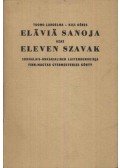 Kiss Dénes,Lahdelma, Tuomo - Eläviä sanoja azaz Eleven szavak