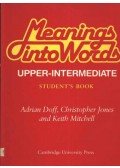 Doff, Adrian,Jones, Christopher,Mitchell, Keith - Meaning into Words Upper-Intermediate